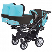 Коляска для тройни 2 в 1 BabyActive