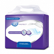 Пеленки впитывающие ID Protect  60х90см, 30 шт